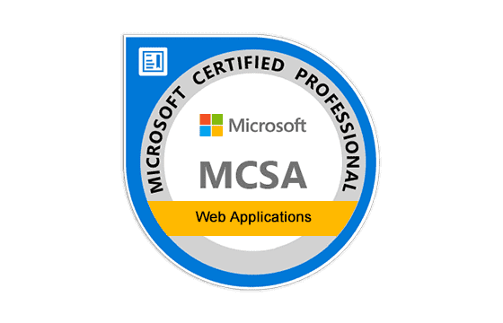 MCSA: Web Applications