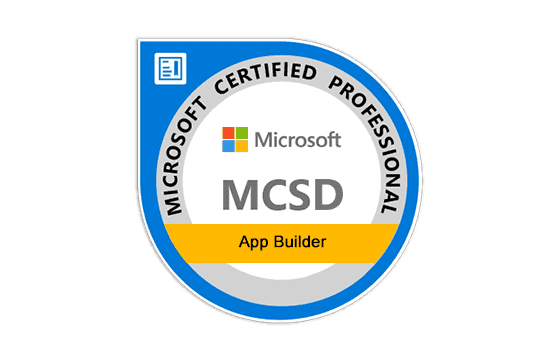 MCSD: App Builder