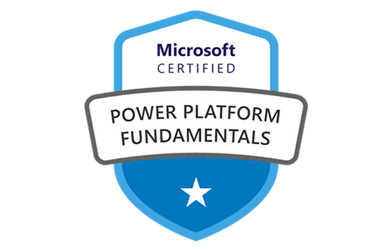 Microsoft Certified: Power Platform Fundamentals